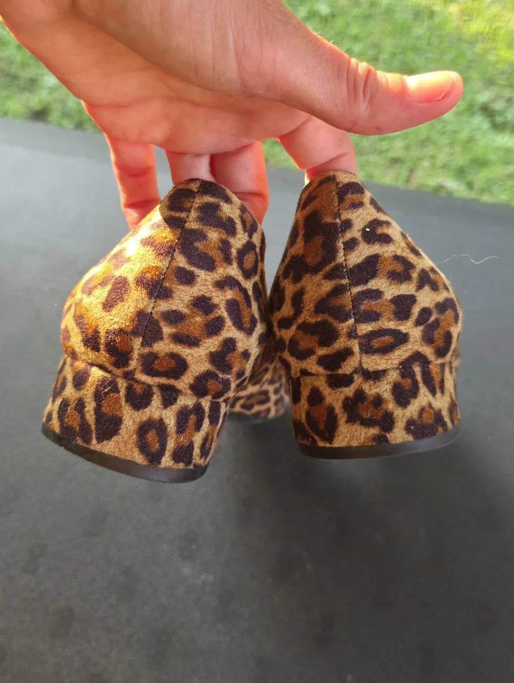 Easy Spirit Leopard Heels